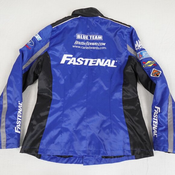 Carl Edwards NASCAR FASTENAL Jacket Women's Small Chase Authentics Racing - Picture 8 of 10